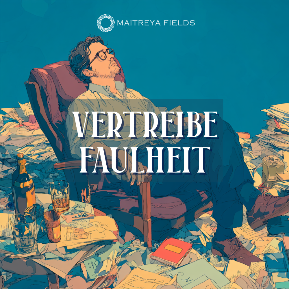 Vertreibe Faulheit
