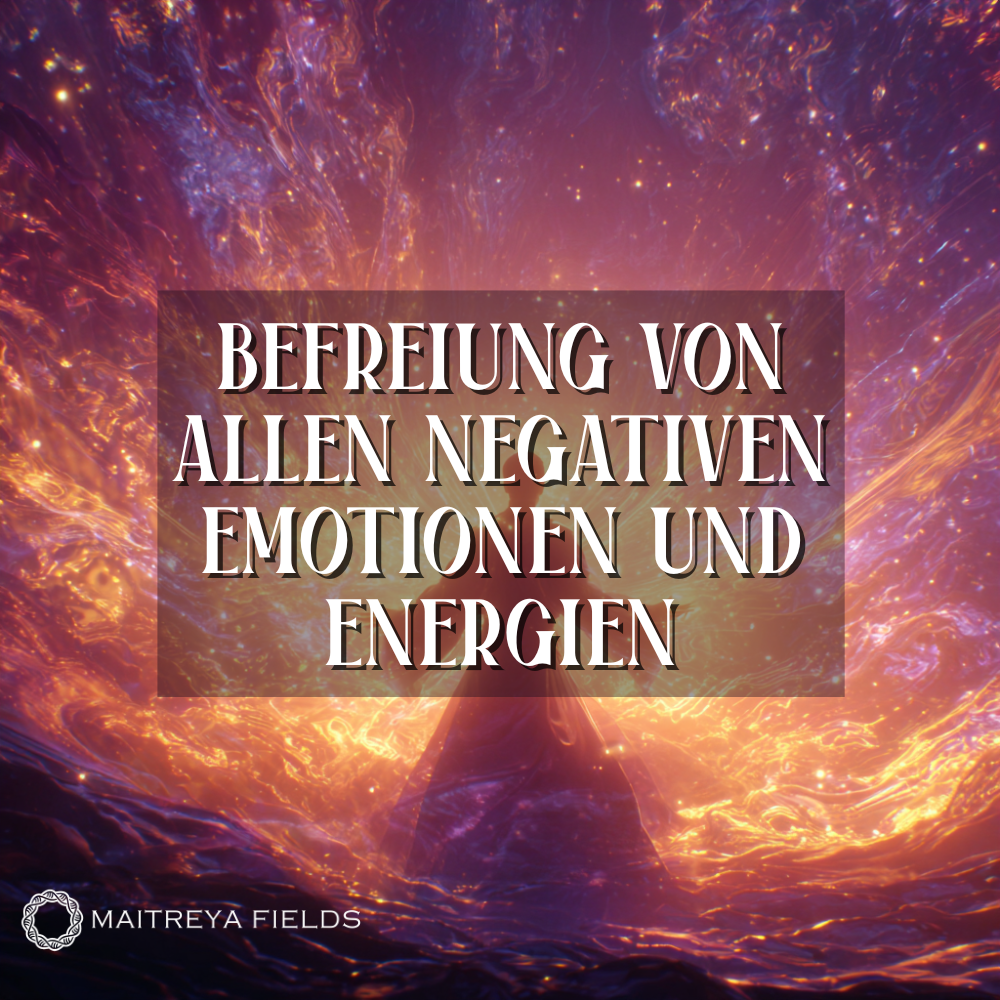 Befreiung von allen negativen Emotionen und Energien + Veränderung von Glaubenssätzen
