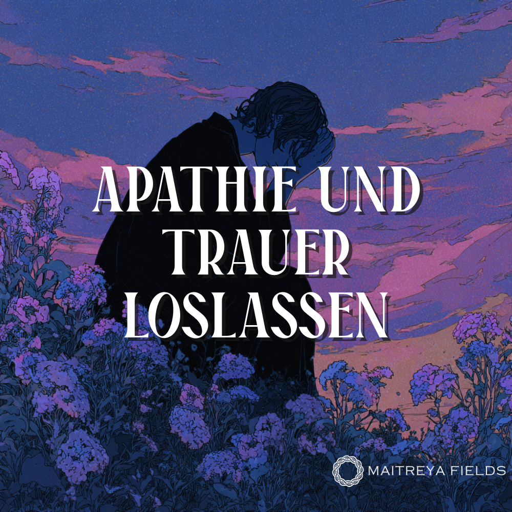 Apathie und Trauer Loslassen